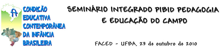 Seminrio Integrado Pibid Pedagogia e Educao do Campo